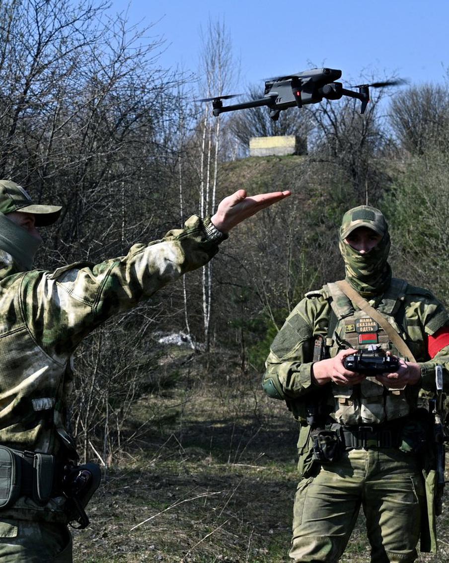 Белорусские пограничники предотвратили нарушение границы, которое пытался осуществить украинский квадрокоптер