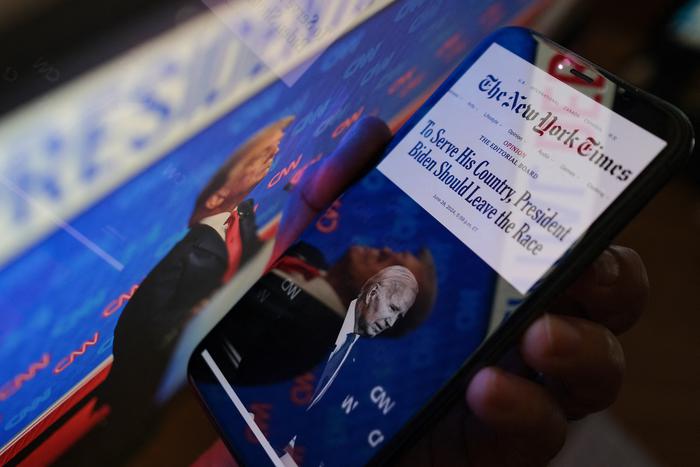 Редсовет одного из американских изданий призвал Байдена выйти из предвыборной гонки в пользу нового кандидата