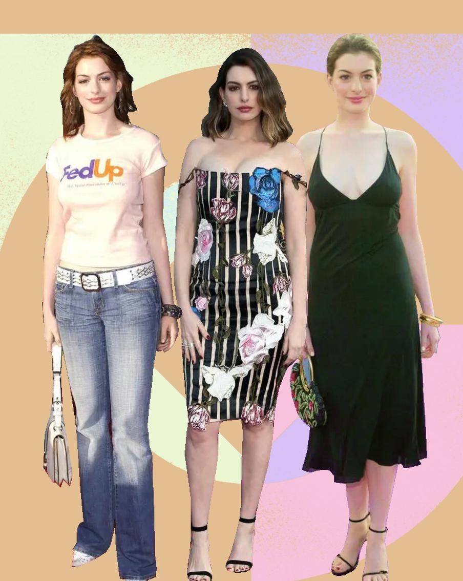 Эволюция стиля Энн Хэтэуэй: из "соседской девушки" в модную икону