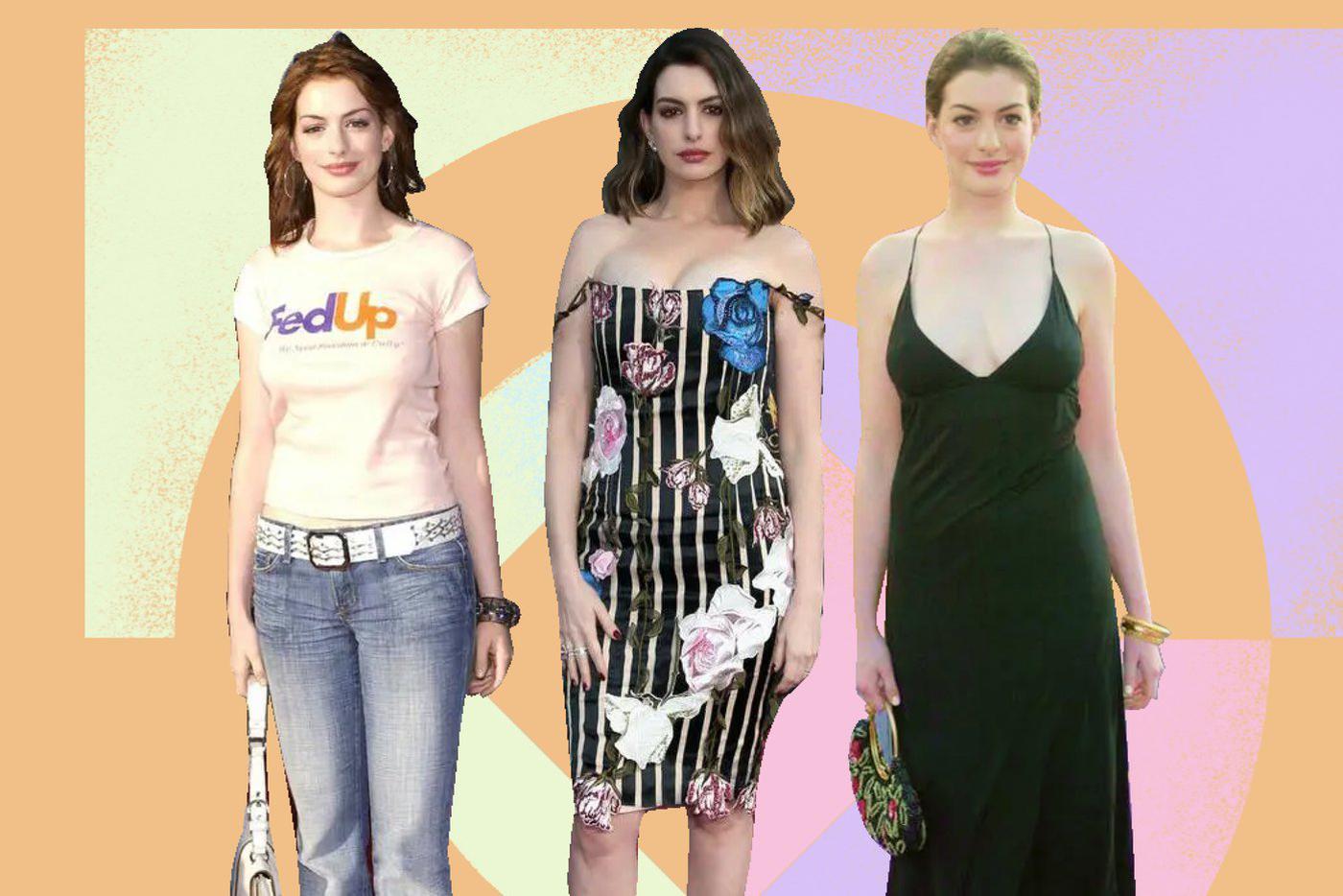 Эволюция стиля Энн Хэтэуэй: из "соседской девушки" в модную икону