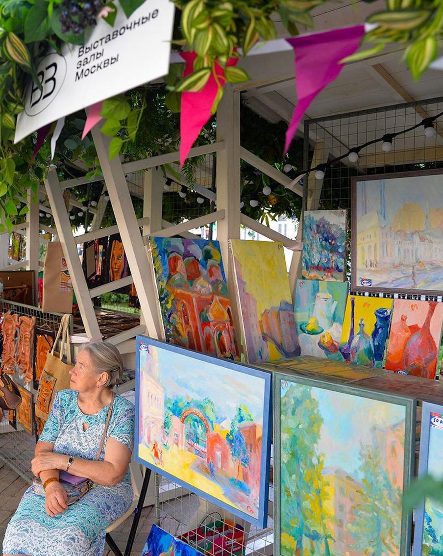 Никитский бульвар распишут пастелью. Флешмоб состоится 4 июля, присоединиться к художникам может каждый