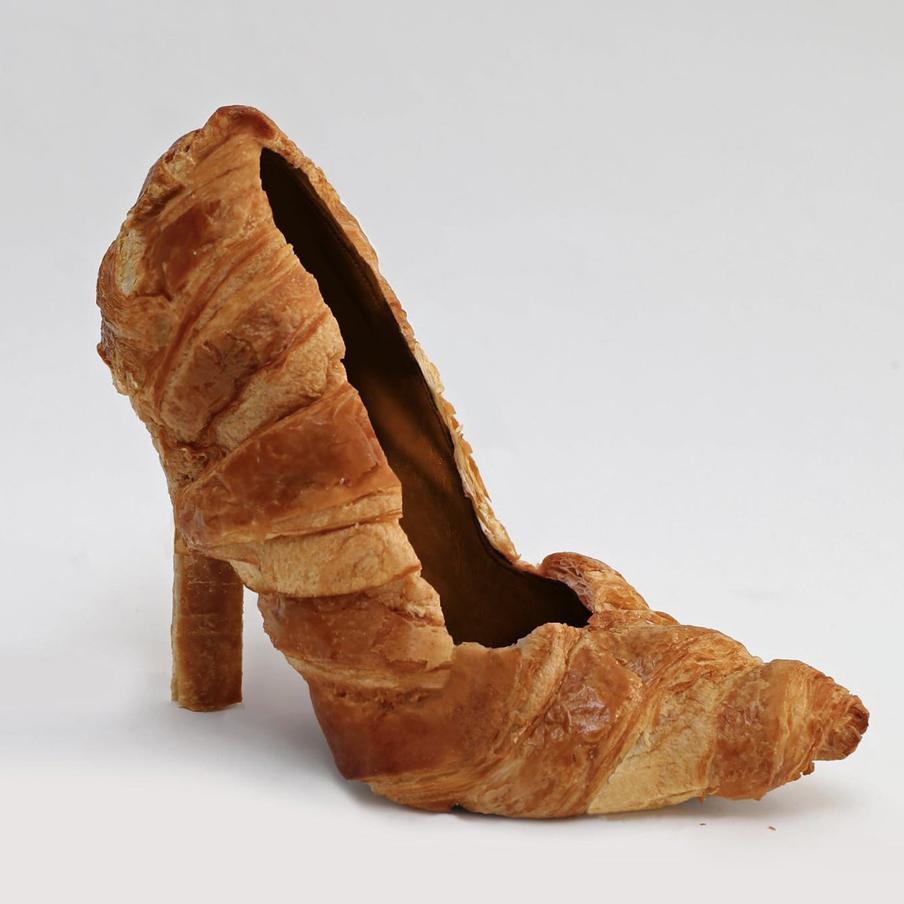 Туфелька из круассана.