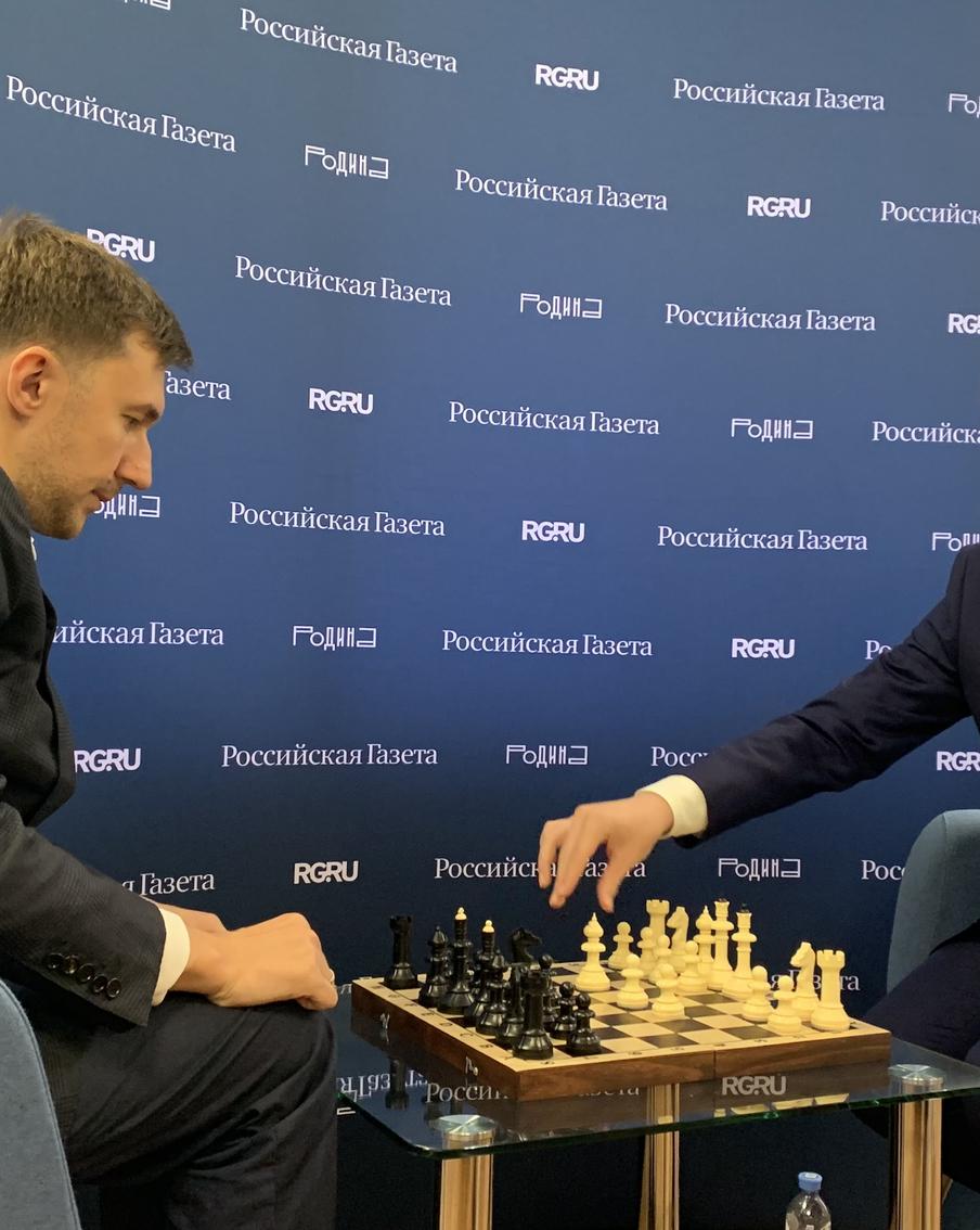 Сергей Карякин после блица с Иваном Землянским взял юного шахматного вундеркинда под опеку