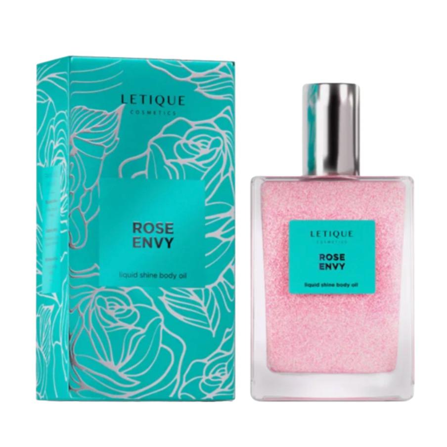 Мерцающее парфюмированное масло для тела LETIQUE COSMETICS Rose Envy (1971 руб.)