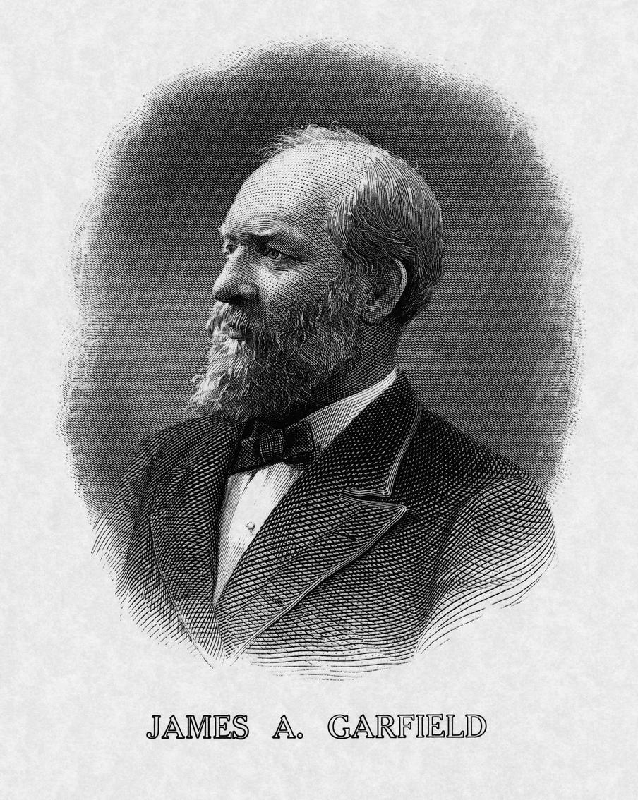 Джеймс Гарфилд (1831–1881).