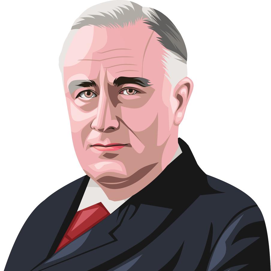 Франклин Делано Рузвельт (1882–1945).