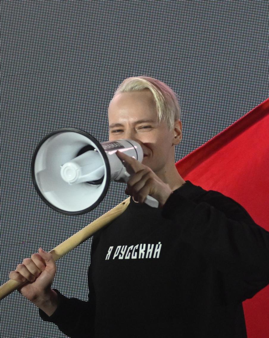 Российский исполнитель Shaman провёл в Москве концерт против цензуры американского видеохостинга YouTube