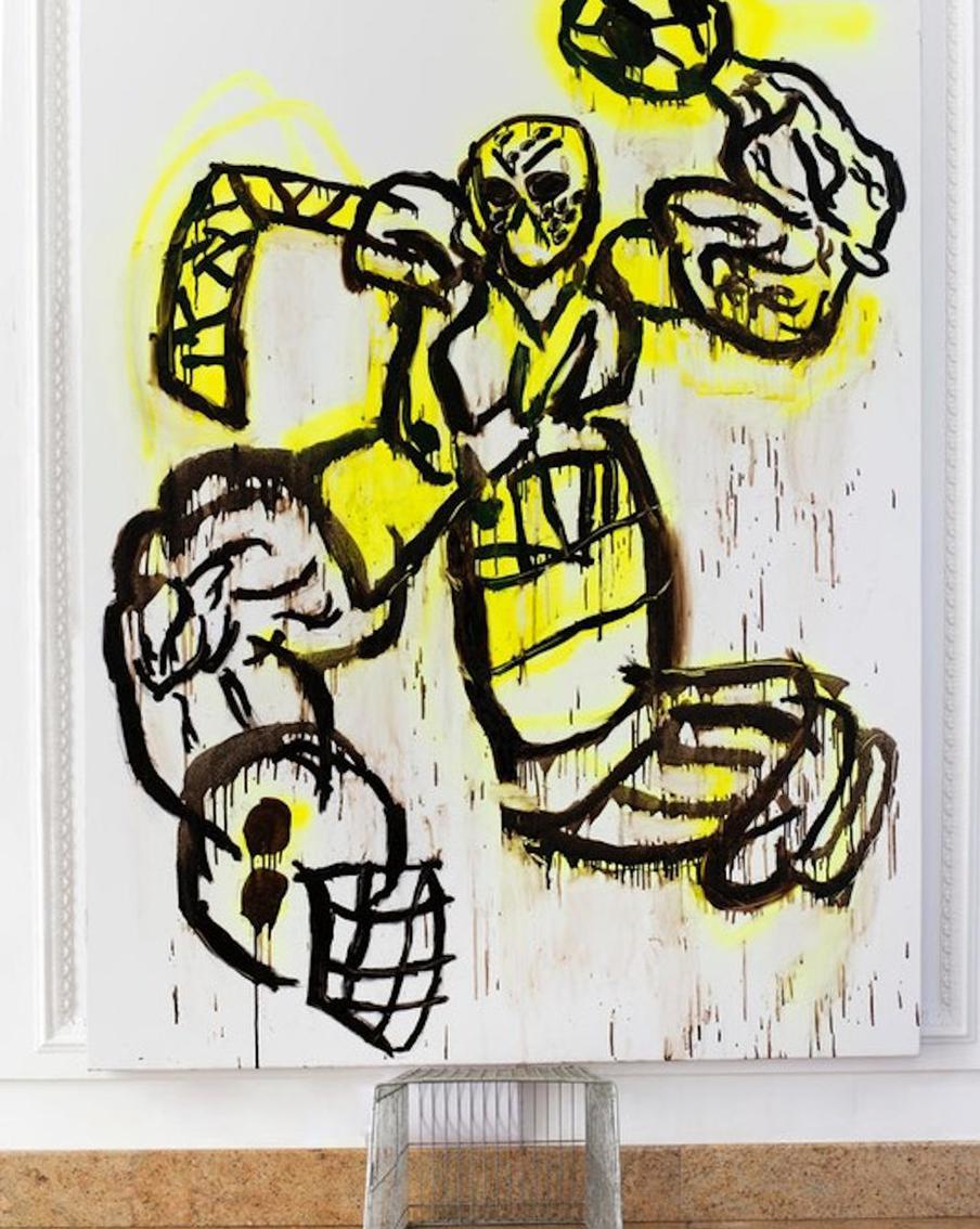 Михаил Доляновский, "На воротах Джейсон / Мир, полный стремления к победе, воли и романтики состязания". 2024 г.