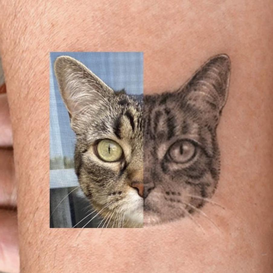 Тату очень реалистичны.