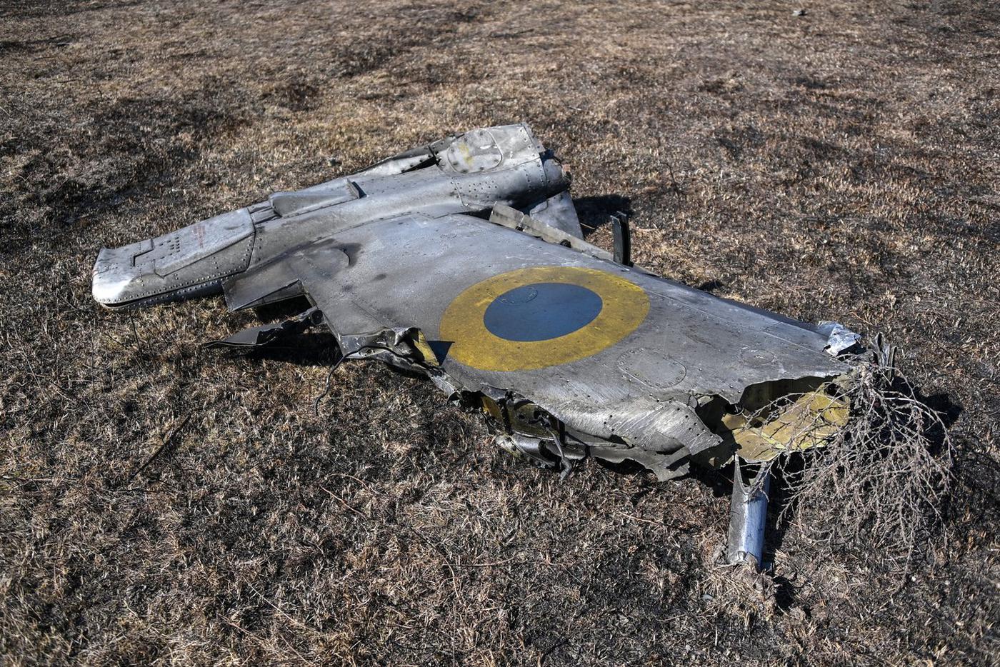 Российские авиация и артиллерия уничтожили украинский штурмовик Су-25