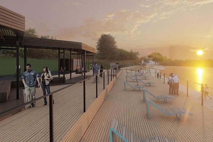 Сергей Собянин рассказал о комплексном благоустройстве набережных реки Яузы