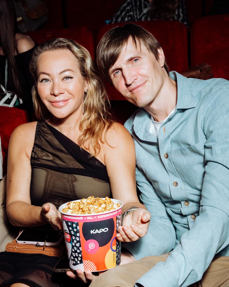 Андрей Кириленко с женой.