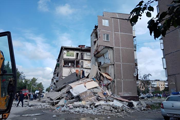 При обрушении подъездов в Нижнем Тагиле пострадали 26 человек, ещё десять жителей дома погибли