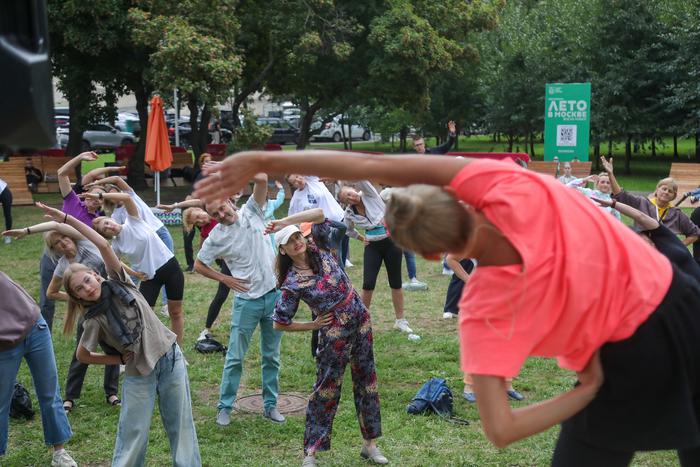 В эти выходные пройдет серия тренировок в рамках "Лета в Москве. Все на улицу!"