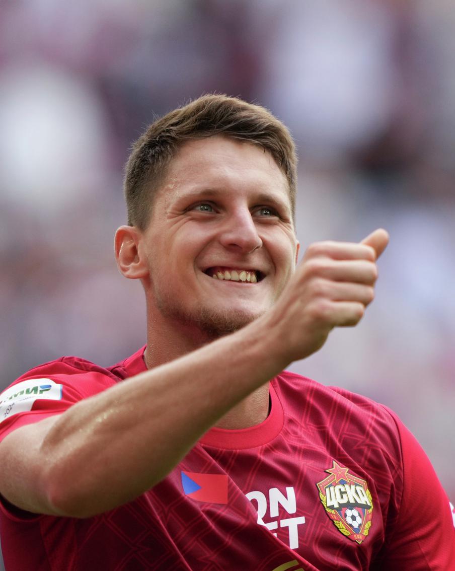 Дивеев стал лучшим бомбардиром ЦСКА: защитник забил 5 мячей в начале сезона