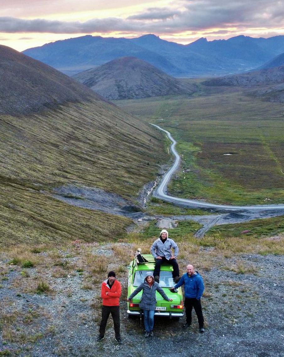 На легковушке через нетронутую природу Чукотки: команда "Москвича-полярника" похвасталась новым рекордом