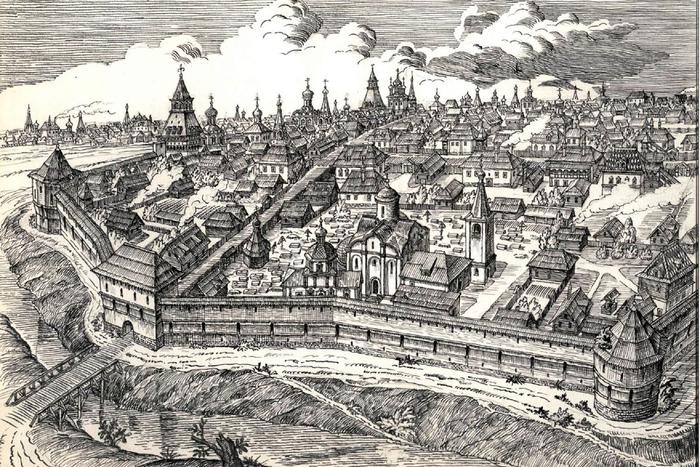 На чём стоит Москва, рассказывают рисунки Владимира Пирогова