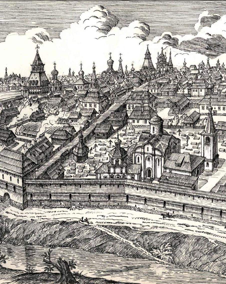 На чём стоит Москва, рассказывают рисунки Владимира Пирогова