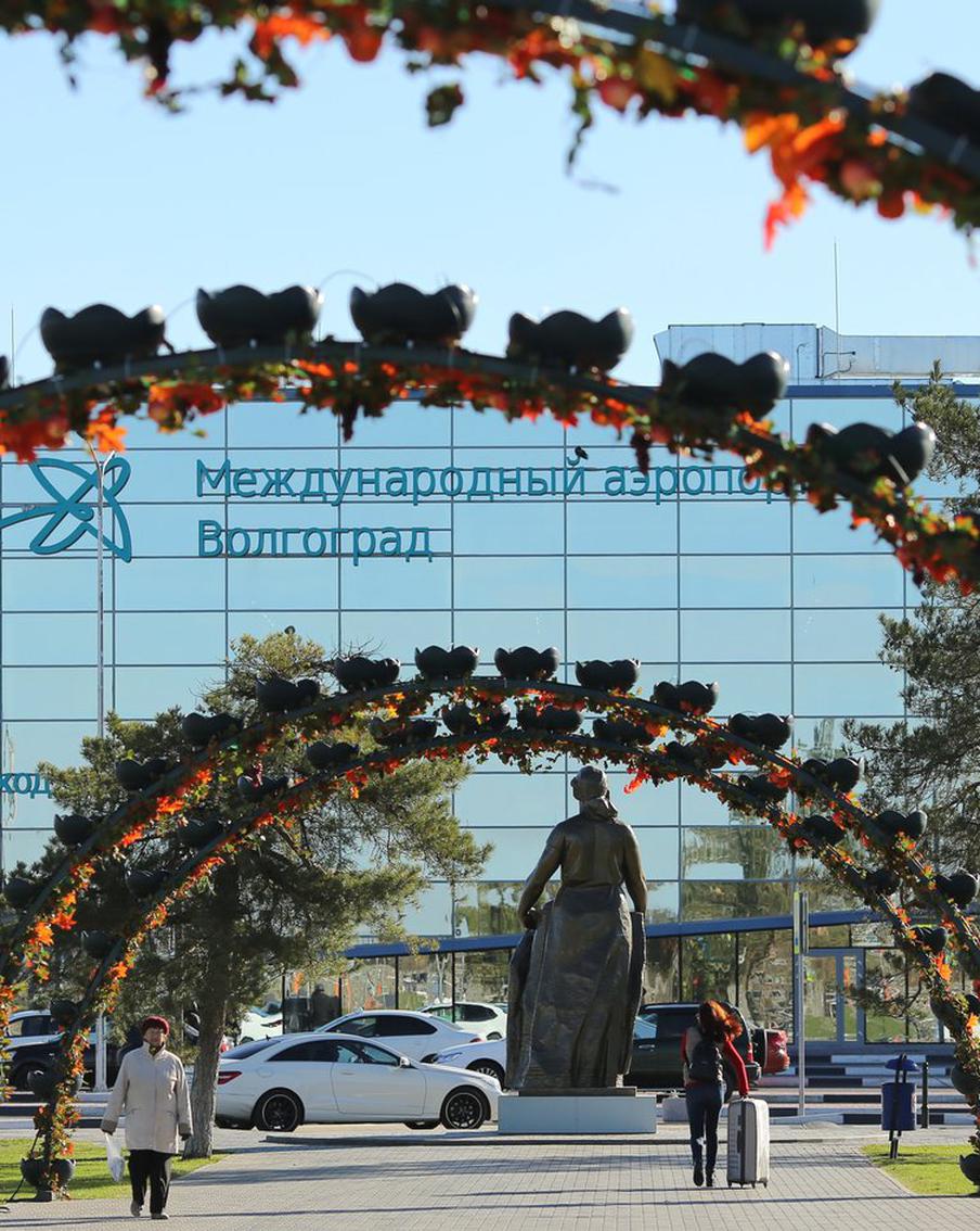 Аэропорт Волгограда временно не принимает и не отправляет воздушные суда