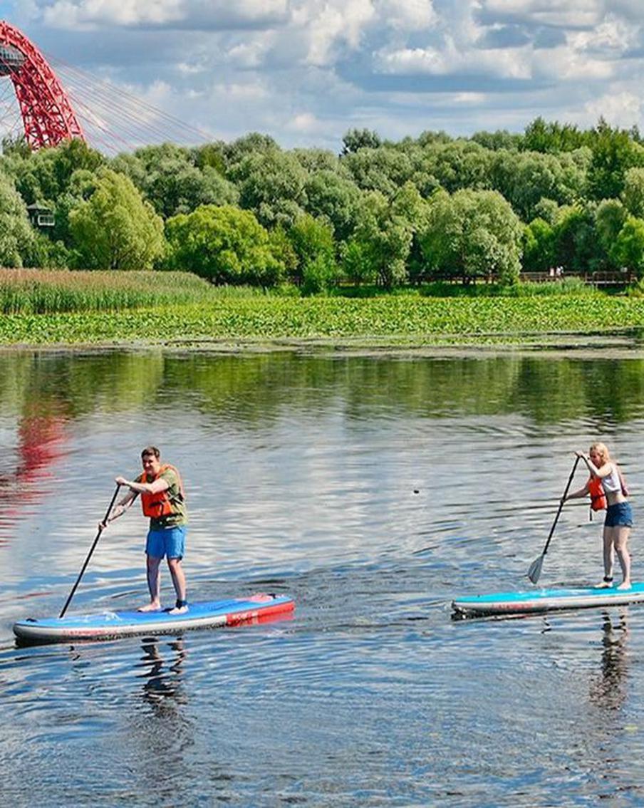 Собянин: На Москве-реке появились специальные участки для занятий водным спортом