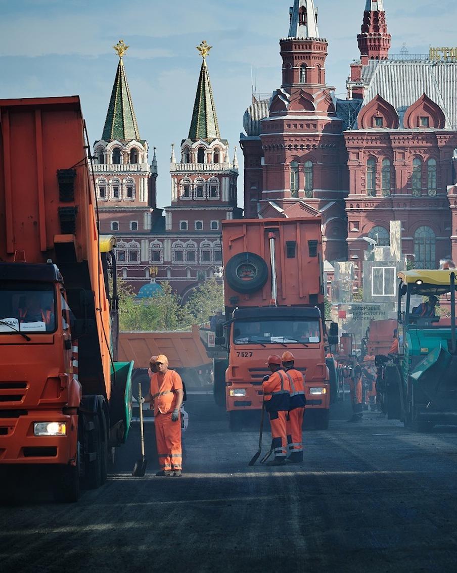 Обновлённое покрытие Тверской улицы прослужит дольше