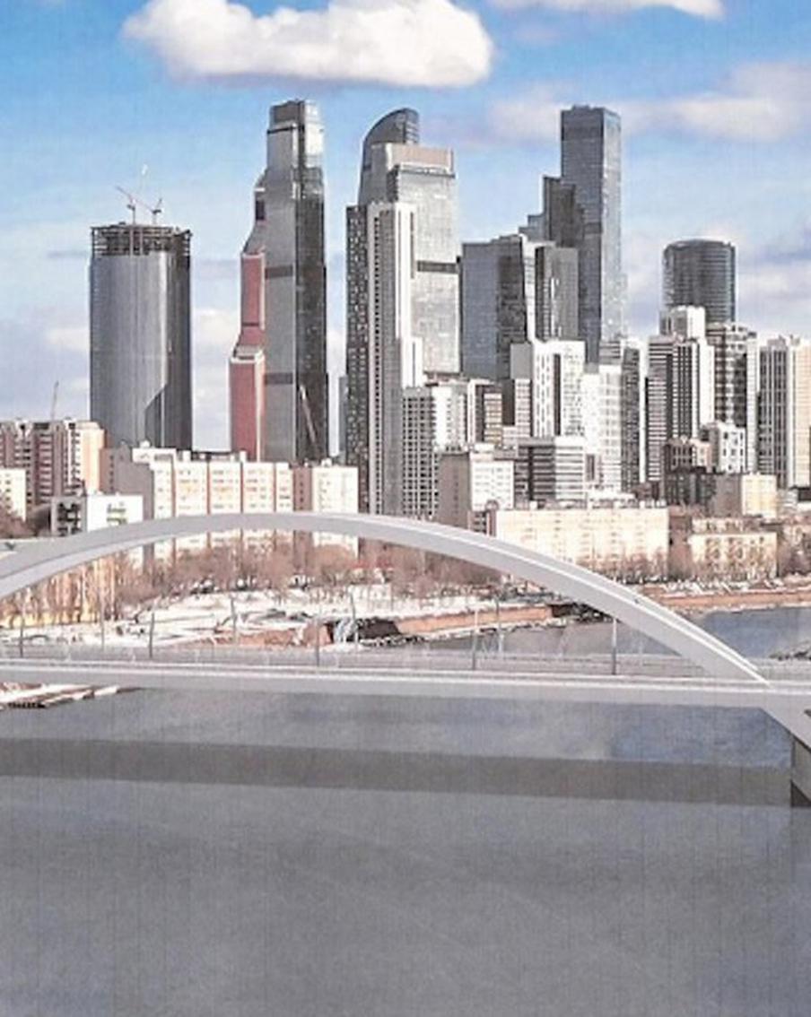 В городе скоро появится новый мост, который свяжет между собой сразу три района Москвы