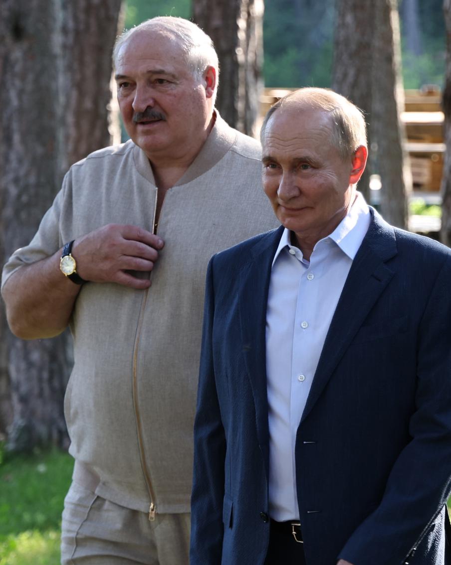 Путин поздравил Лукашенко с 70-летним юбилеем