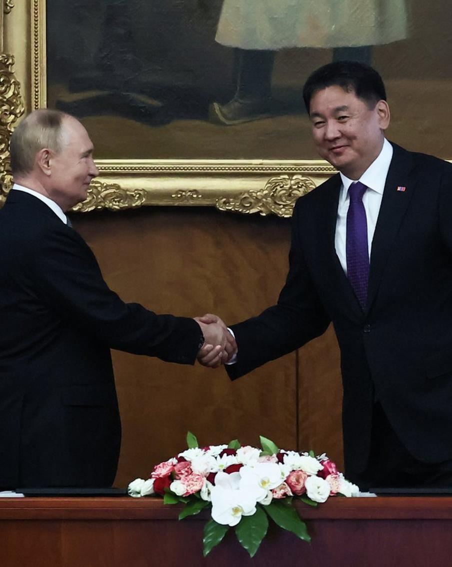 Путин провёл переговоры в юрте