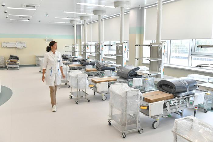 Новый центр откроют на базе городской больницы имени Буянова. Сейчас в нём  завершены основные строительно-монтажные работы