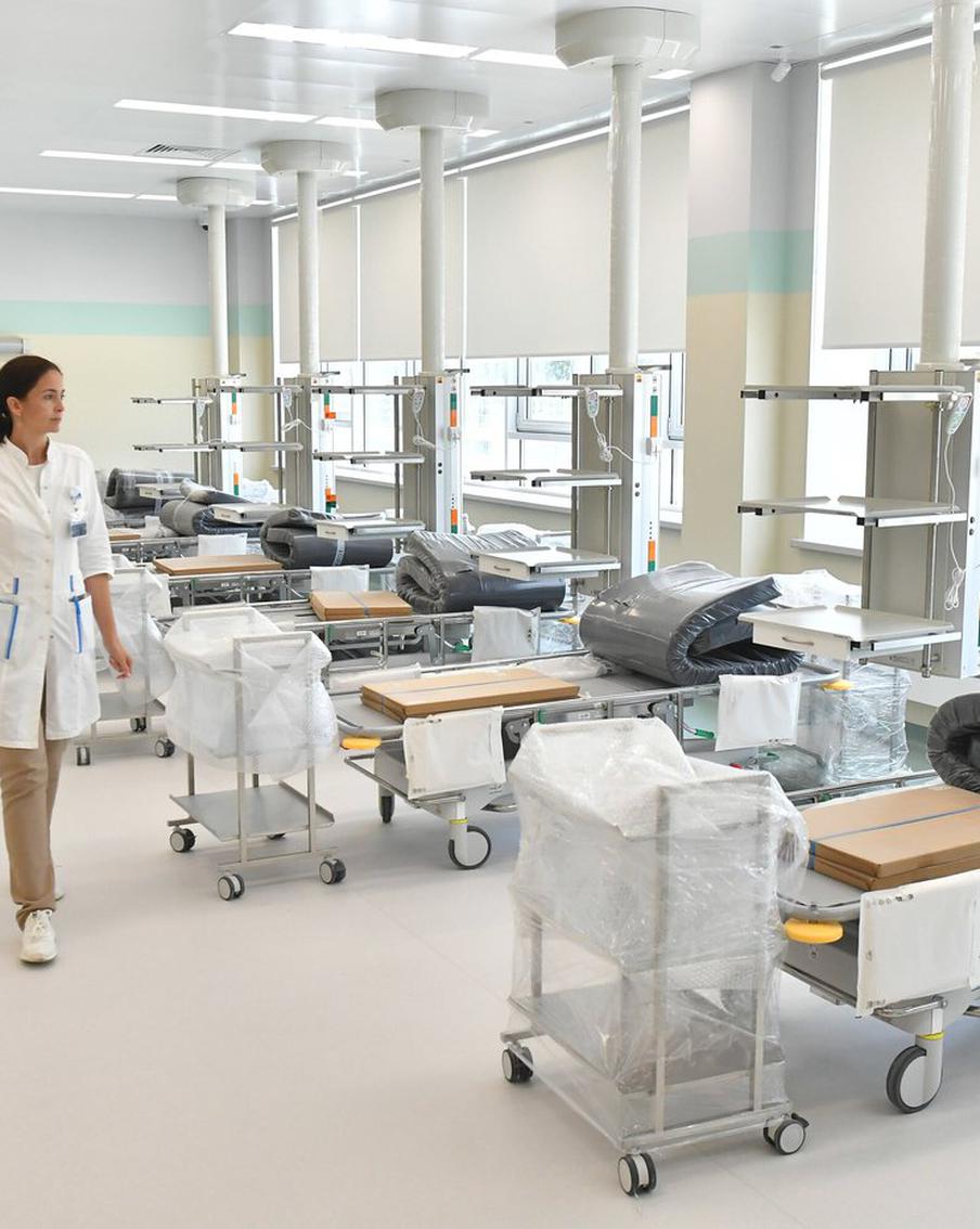 Новый центр откроют на базе городской больницы имени Буянова. Сейчас в нём  завершены основные строительно-монтажные работы