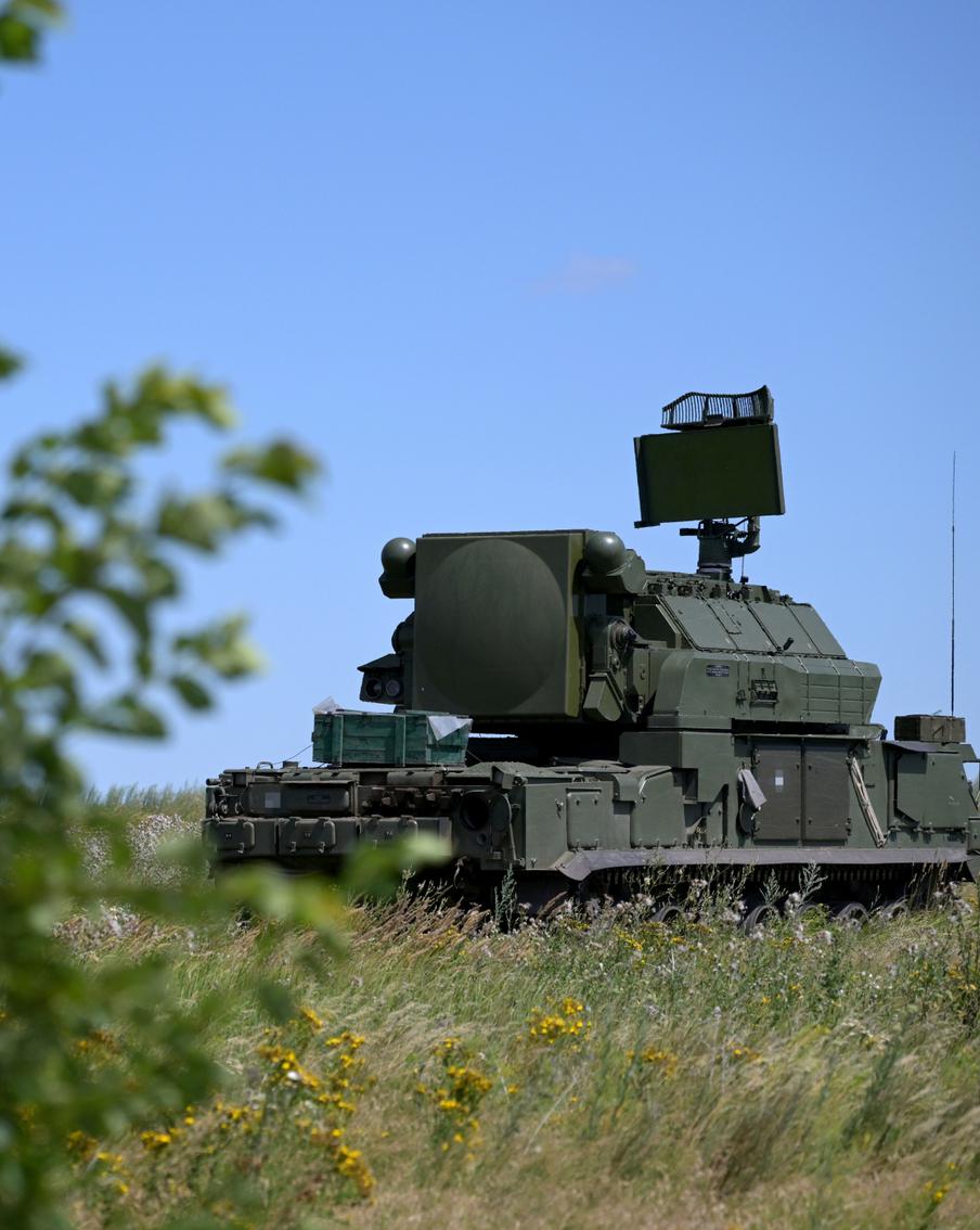 Над Курской областью сбили ракету