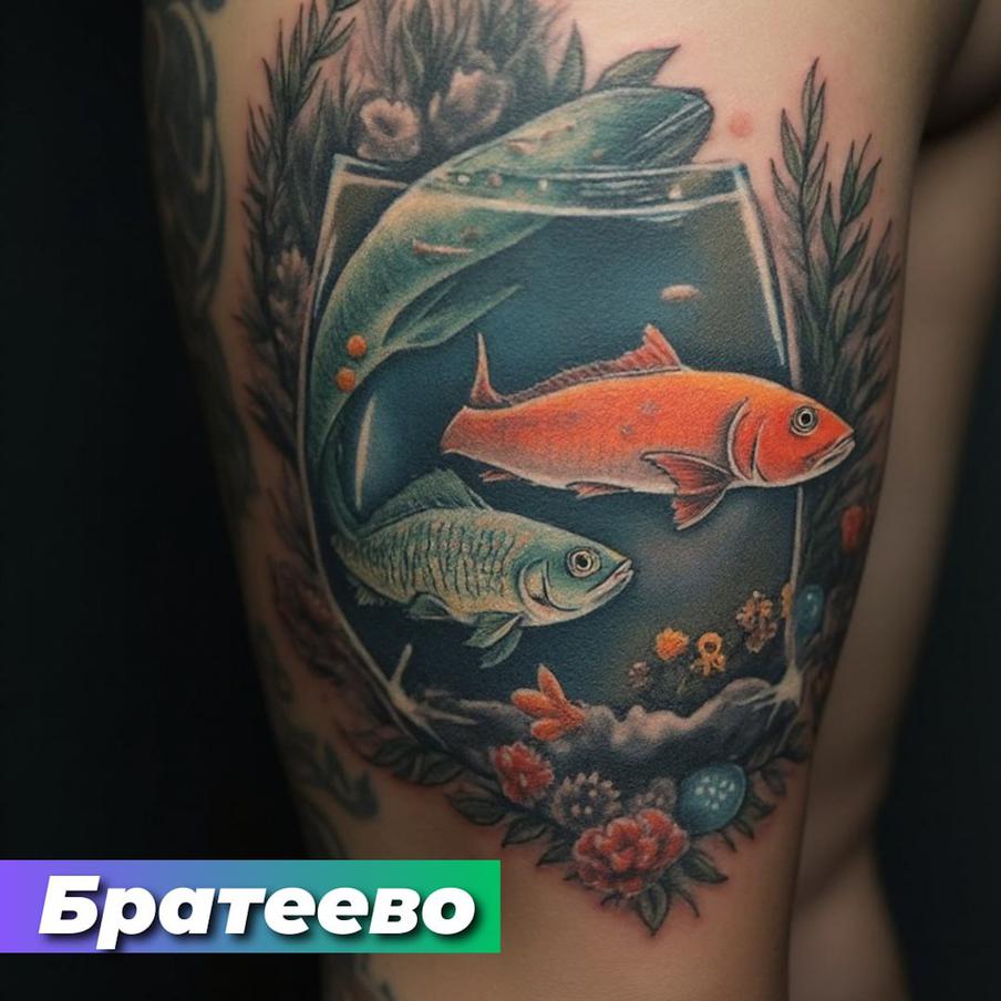 Эскиз для тату.