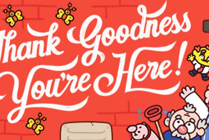Какой получилась игра Thank Goodness You’re Here!