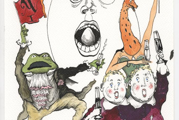 Павел Пепперштейн оказался в Зазеркалье: МАММ открыл сезон его выставкой