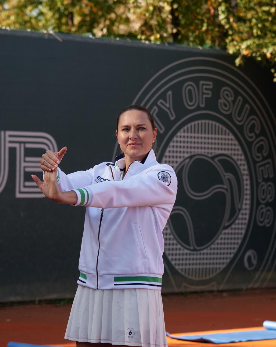 Звёзды спорта и шоу-бизнеса побывали на благотворительном теннисном турнире