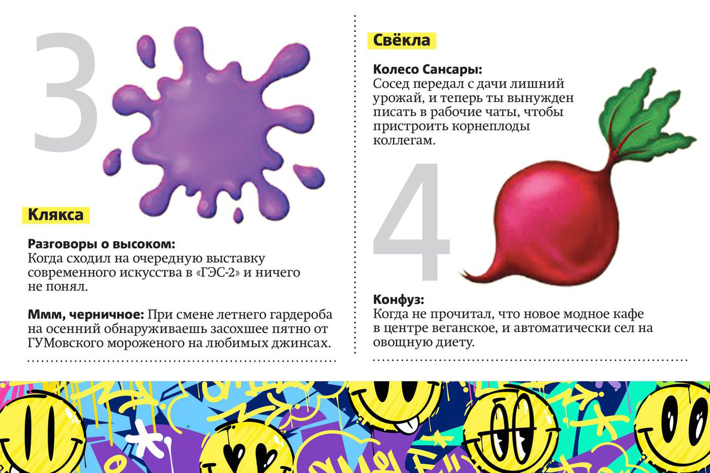 Клякса и свёкла.