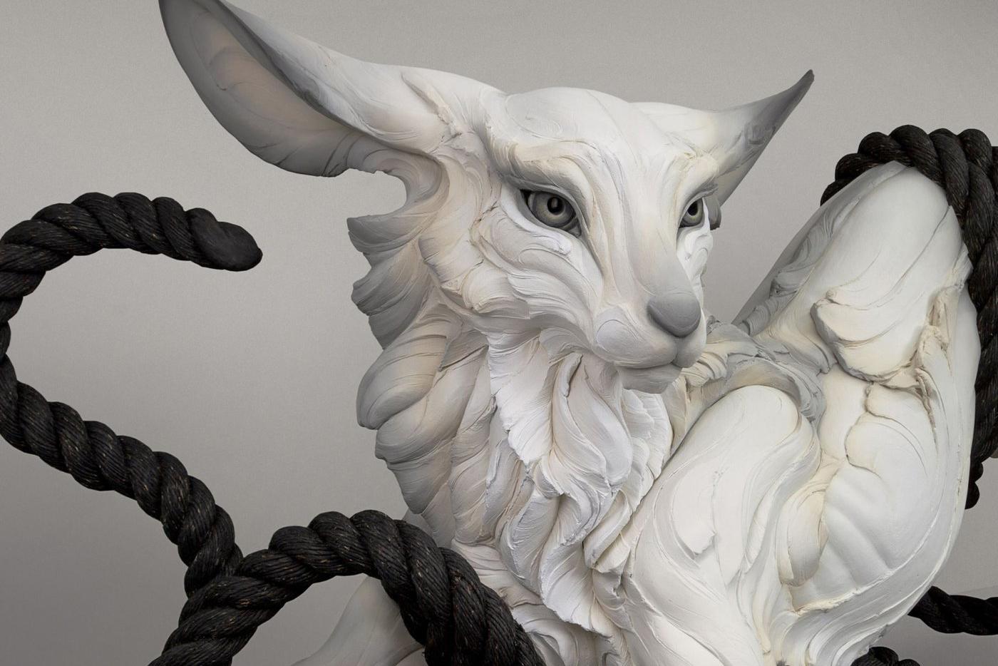 Бет Кавенер создаёт скульптуры из страхов, пугая мужа с сыном