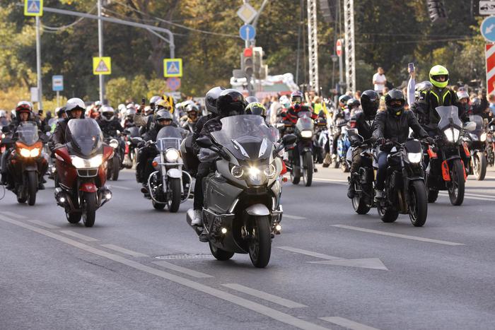 В Москве проходит мотофестиваль: с каждым годом его участников всё больше