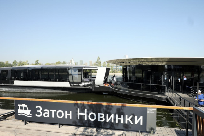 Новые причалы для речного электротранспорта пользуются большой популярностью у москвичей