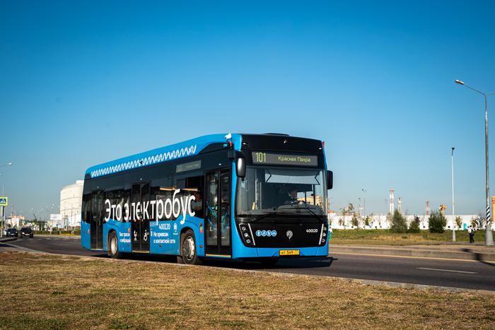 Новые маршруты электробусов были запущены в Новой Москве