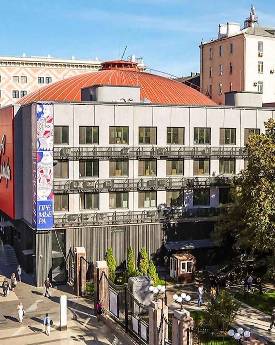 Сергей Собянин: Здание Театра сатиры на Триумфальной площади обновили к юбилею