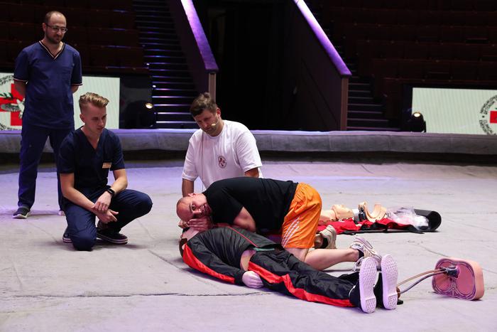 Что делать после укуса тигра: артисты цирка узнали секреты первой медпомощи