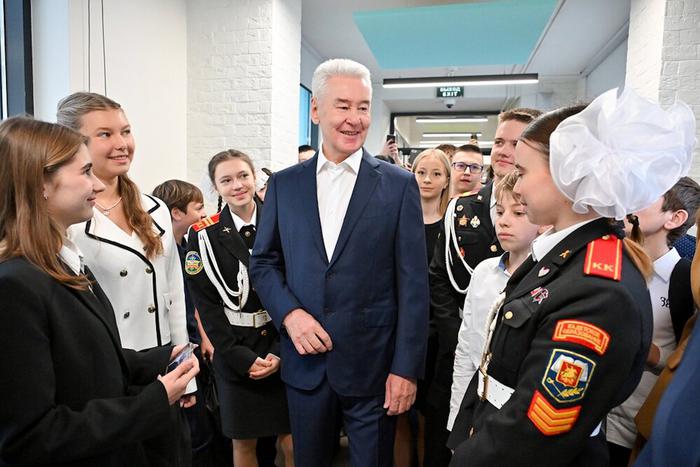 Сергей Собянин рассказал о программе модернизации образовательных учреждений "Моя школа"