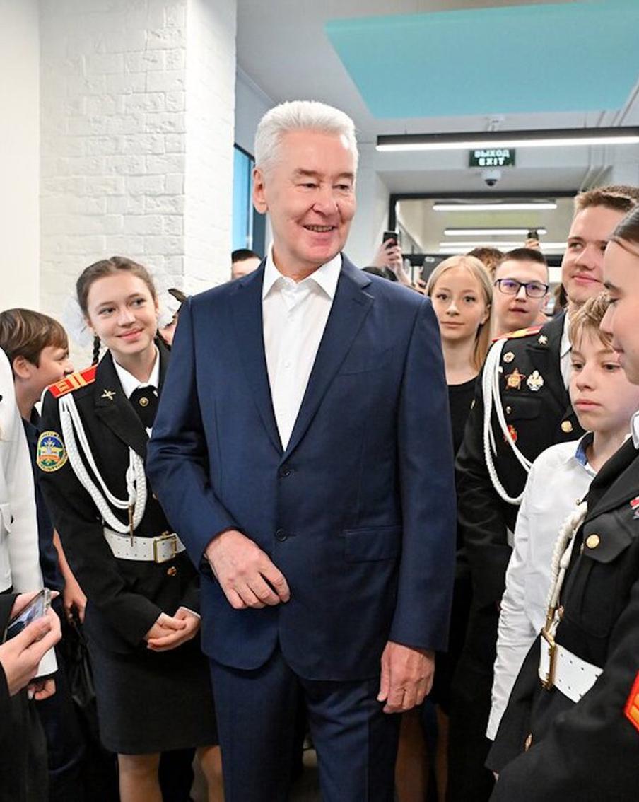 Сергей Собянин рассказал о программе модернизации образовательных учреждений "Моя школа"