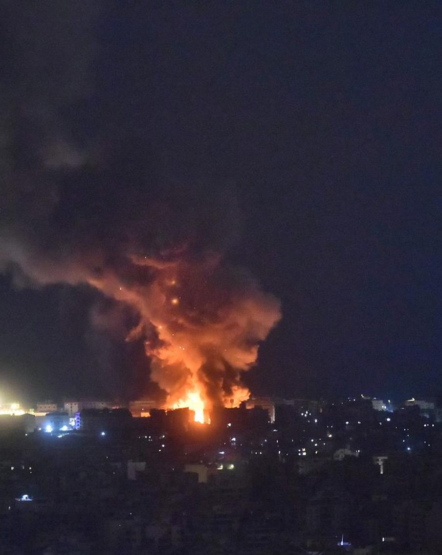 Израиль нанёс удары по южному пригороду Бейрута