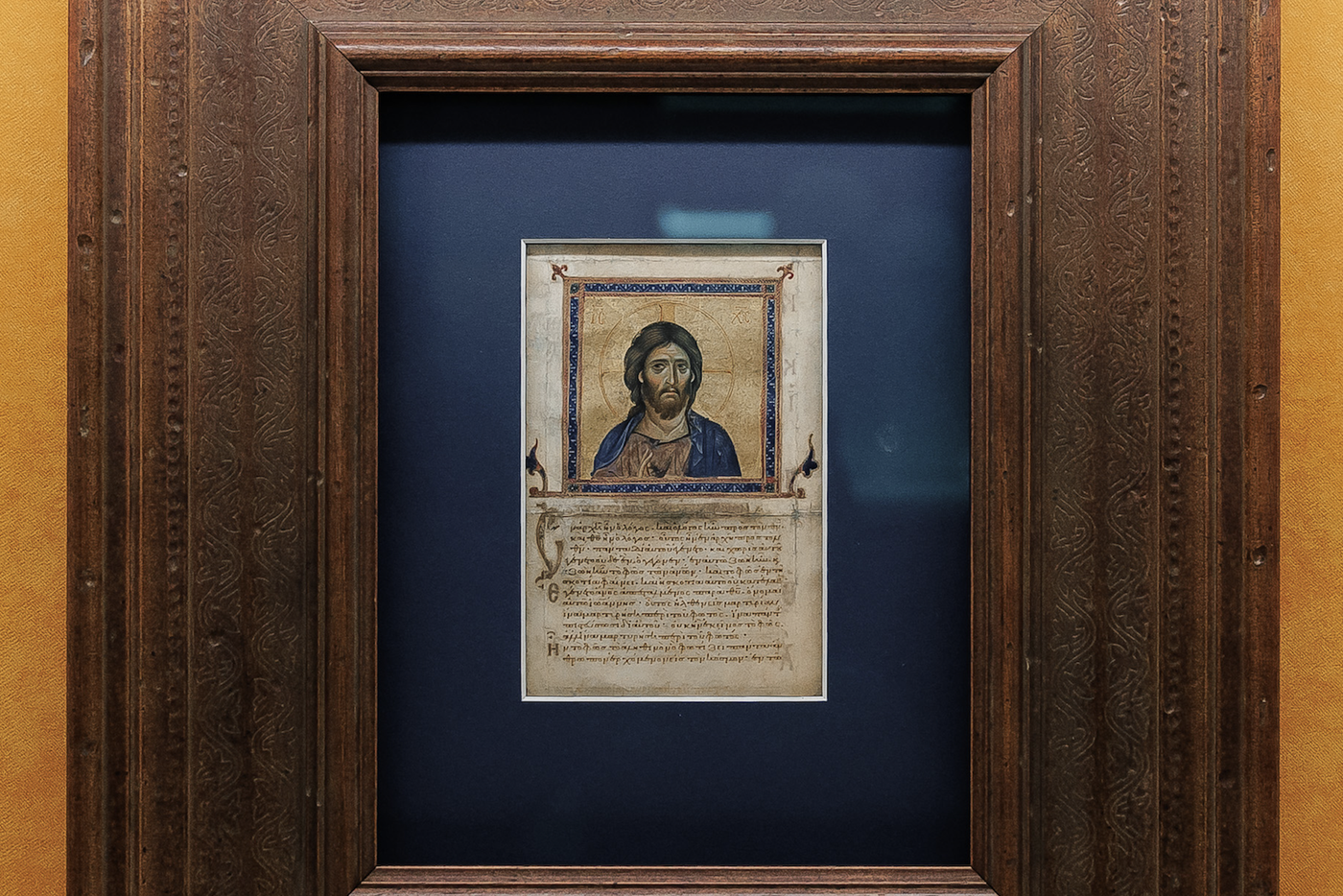 В Москве впервые показали уникальный лик Христа, которому почти 1000 лет