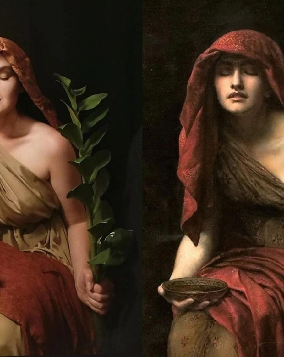 Петербурженка создаёт картины из штор и пакетов для мусора