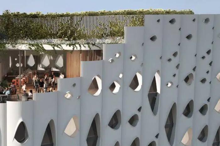 В штате Колорадо построили здание, похожее на осины из местных лесов