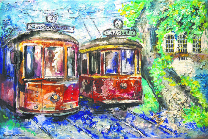 "У каждого поезда своё настроение". Москвичка рисует в транспорте.