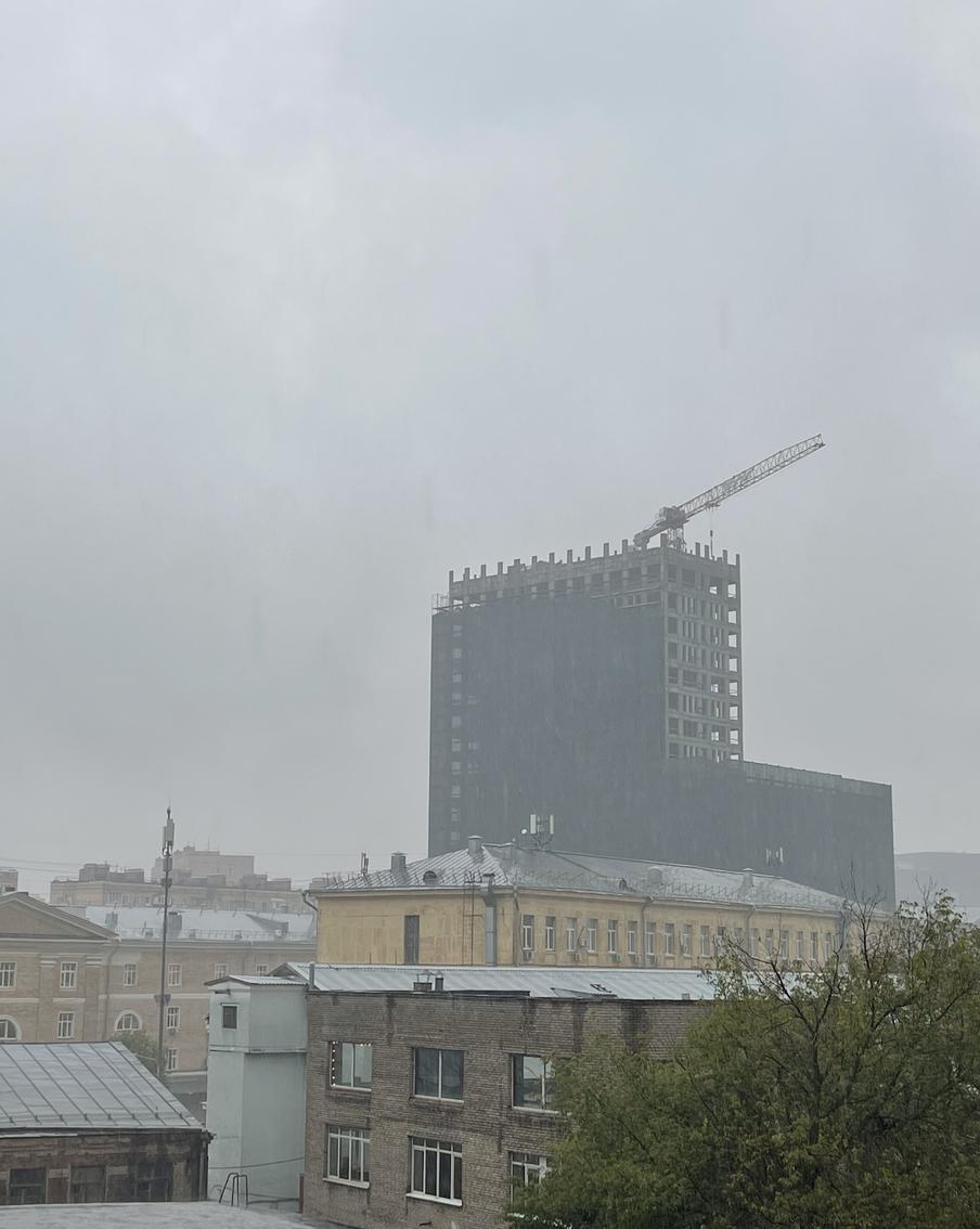 В Москве за сутки выпало рекордное количество осадков